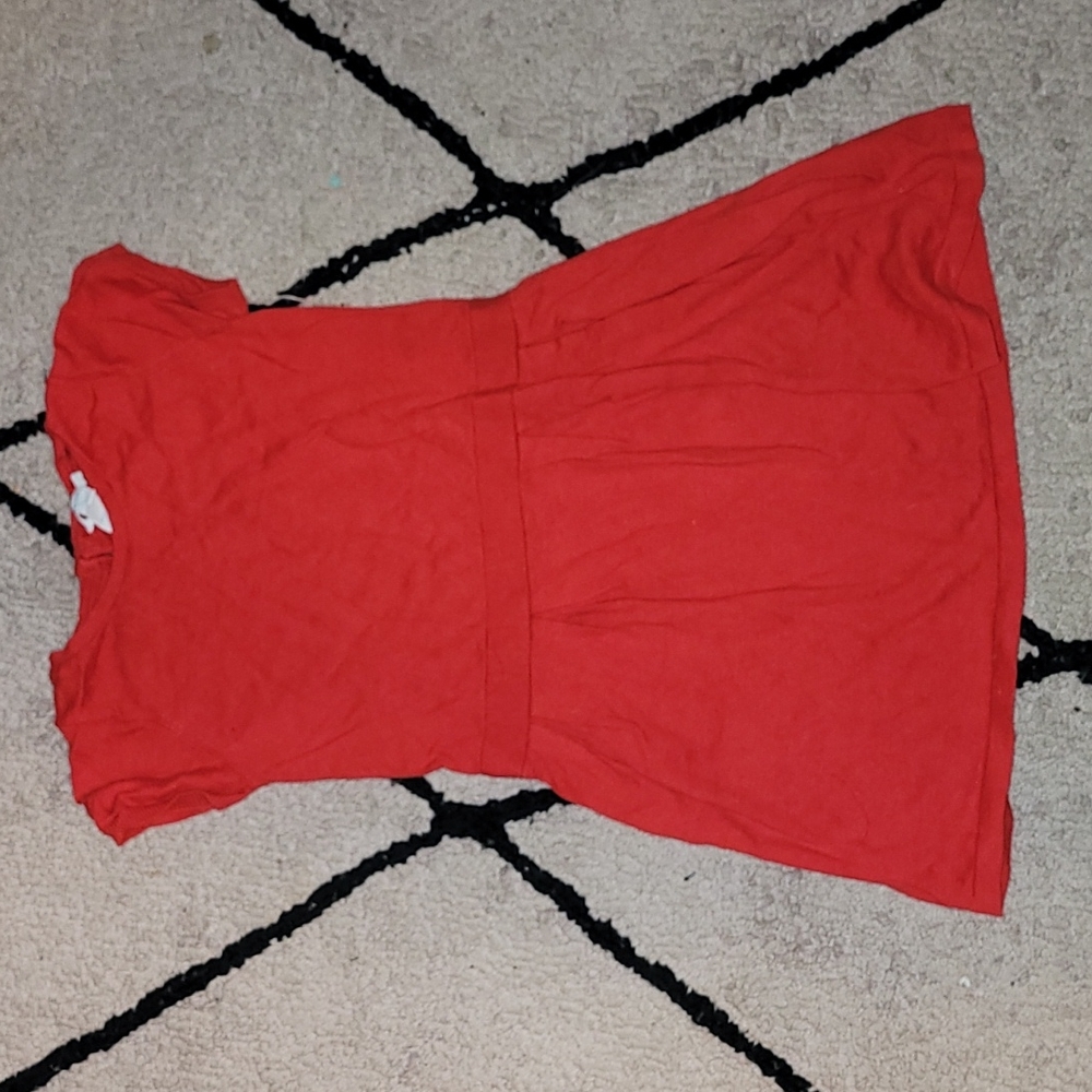 Jacadi girl red dress size 6